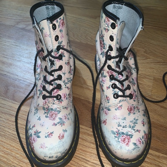 doc martens baby pink